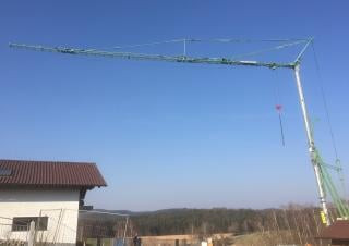 Potain HD 40 A-LVF crane - load chart, specs & dimensions (1995 - 2013)