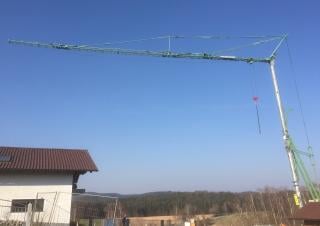Potain HD 40 A-LVF crane - load chart, specs & dimensions (1995 - 2013)