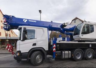 Tadano HK 4.070-1 crane - load chart, specs & dimensions (2021 - 2026)