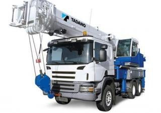 Tadano HK 40 crane - load chart, specs & dimensions (2016 - 2021)