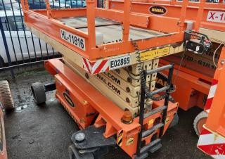 Holland-Lift HL 11816 Wheeled scissor lifts (2011 - 2013) Specifications & Dimensions