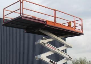 Holland-Lift HL 160 D 24 4WD/P/N Wheeled scissor lifts (2014 - 2015) Specifications & Dimensions