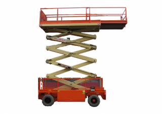 Holland-Lift HL-160 E24 Wheeled scissor lifts (2017 - 2022) Specifications & Dimensions
