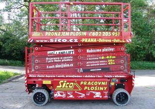 Holland-Lift HL-190 E12 Wheeled scissor lifts (2017 - 2026) Specifications & Dimensions