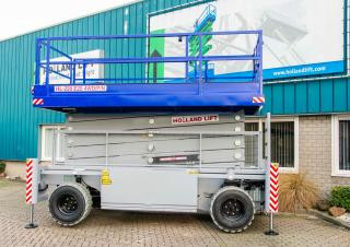 Holland-Lift HL-220 E25 RT Wheeled scissor lifts (2023 - 2026) Specifications & Dimensions