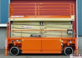 Holland-Lift HL 285 E 13 4WDS/N Wheeled scissor lifts (2014 - 2015) Specifications & Dimensions