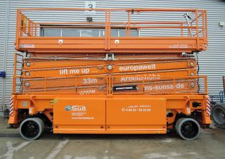 Holland-Lift HL 330 E 14 4WDS/N Wheeled scissor lifts (2015 - 2015) Specifications & Dimensions