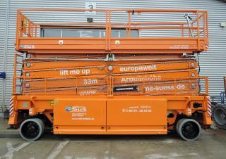Holland-Lift HL-330 E14 4WDS/N Wheeled scissor lifts (2017 - 2022) Specifications & Dimensions