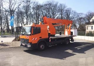 HM 16 TKI Blumenbecker - Hubmeister® Trailer Mounted Articulating Boom Lifts