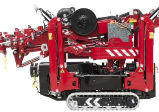 Hoeflon Hoeflon C6 crane - load chart, specs & dimensions (2019 - 2026)