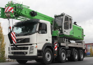 Sennebogen HPC 35 crane - load chart, specs & dimensions (2017 - 2020)