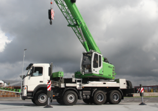 Sennebogen HPC 40 crane - load chart, specs & dimensions (2017 - 2020)