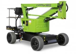 Niftylift HR12LE Wheeled Articulating Boom Lifts (2017 - 2026) Specifications & Dimensions