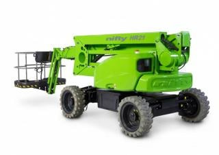 Niftylift HR21E Wheeled Articulating Boom Lifts (2022 - 2026) Specifications & Dimensions