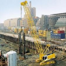 Liebherr HS 871 HD (19,6 t) crane - load chart, specs & dimensions (1988 - 1991)