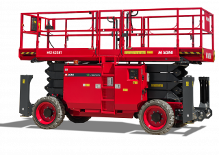 MAGNI HS1523RT Wheeled scissor lifts (2025 - 2026) Specifications & Dimensions