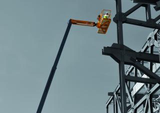 HT23 RTJ PRO Haulotte Wheeled Telescopic Boom Lifts
