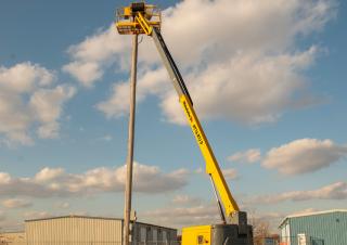 HT46 RTJ O Haulotte Wheeled Telescopic Boom Lifts