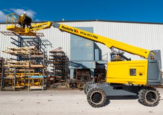 HT46 RTJ PRO Haulotte Wheeled Telescopic Boom Lifts