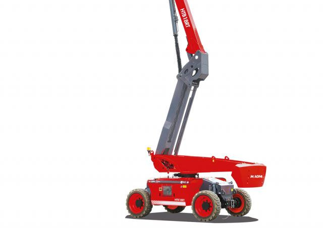 MAGNI HTB18RT Wheeled Telescopic Boom Lifts (2024 - 2026) Specifications & Dimensions