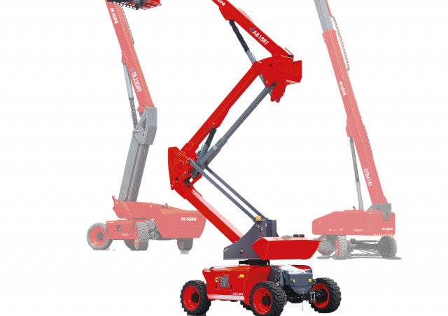 MAGNI HTB26RT Wheeled Telescopic Boom Lifts (2024 - 2026) Specifications & Dimensions