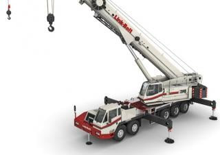 Link-Belt HTC-3140 LB crane - load chart, specs & dimensions (2017 - 2026)