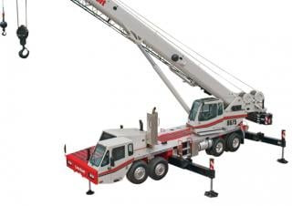 Link-Belt HTC-8675 Series II crane - load chart, specs & dimensions (2017 - 2026)
