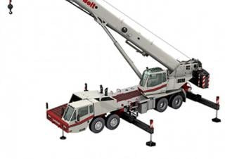 Link-Belt HTC-8690 crane - load chart, specs & dimensions (2017 - 2026)