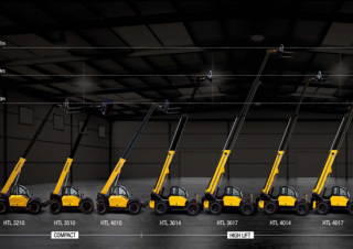 HTL3210 Haulotte Telehandler Specs & Dimensions