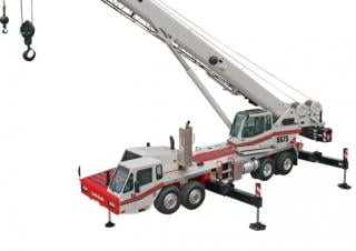 Link-Belt HTT-8675 Series II crane - load chart, specs & dimensions (2017 - 2026)