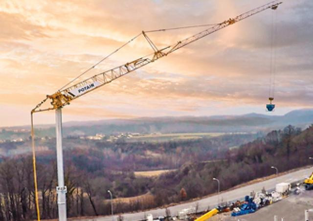Potain Hup32-27 crane - load chart, specs & dimensions (2016 - 2026)