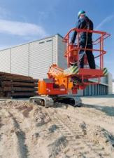 Hitachi HX 64 B Crawler Articulating Boom Lifts (2002 - 2006) Specifications & Dimensions