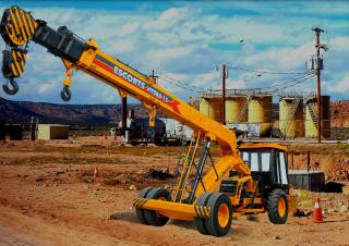 Escorts Hydra 15 crane - load chart, specs & dimensions (2019 - 2021)