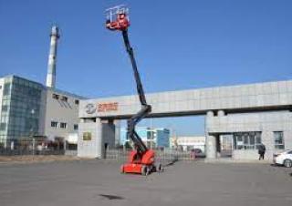 HZ-140J Mantall Wheeled Articulating Boom Lifts