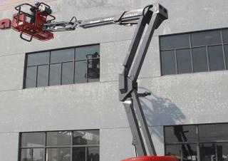 HZ-140JRT Mantall Wheeled Articulating Boom Lifts