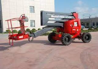 HZ-140RT Mantall Wheeled Articulating Boom Lifts