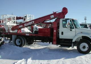 I60F HiReach Elliott Equipment Truck Mounted Telescopic Boom Lifts