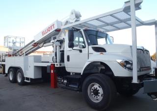 I85F HiReach Elliott Equipment Truck Mounted Telescopic Boom Lifts