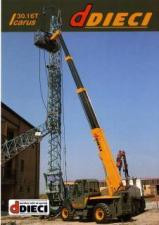 Dieci Icarus 30.16 TA Telehandler Specs & Dimensions (2004 - 2012)