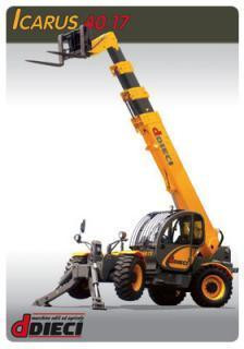 Dieci Icarus 40.17-93 Telehandler Specs & Dimensions (2004 - 2013)