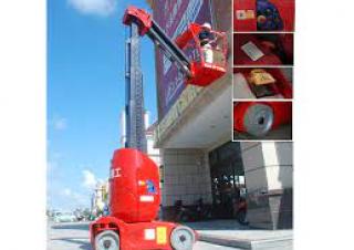 IMP-100J Mantall Single Vertical Mast Boom Lifts