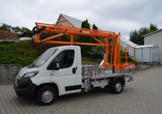 IPK 14-3 Inreka Trailer Mounted Articulating Boom Lifts