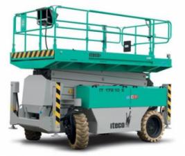 IT 17210 E Iteco Wheeled scissor lifts