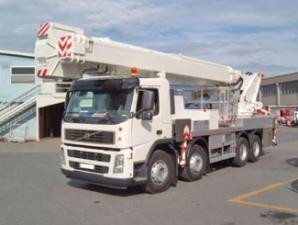 Multitel J 352 TA Truck Mounted Telescopic Boom Lifts (2004 - 2013) Specifications & Dimensions