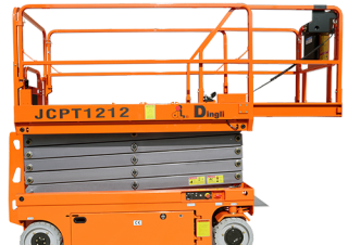 Dingli JCPT1012DC Wheeled scissor lifts (2017 - 2025) Specifications & Dimensions