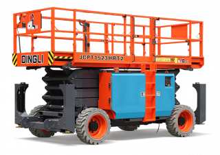 Dingli JCPT1523HRT2 Wheeled scissor lifts (2025 - 2026) Specifications & Dimensions