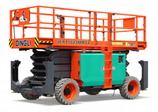 Dingli JCPT1523MRT2 Wheeled scissor lifts (2025 - 2026) Specifications & Dimensions