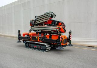 Jekko JF235 crane - load chart, specs & dimensions (2023 - 2026)
