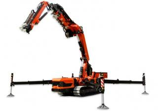 Jekko JF365 crane - load chart, specs & dimensions (2019 - 2026)