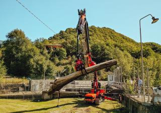 Jekko JF545 V-MAX crane - load chart, specs & dimensions (2023 - 2026)